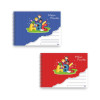 CADERNO MEIA PAUTA CD ESP. 60FLS MIX 275X200