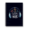 CADERNO 1/4 ESPIRAL 160 FOLHAS SLIM SORTIDO