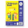 LIVRO CAD DESENHO A3 NOUVELLE CHANSON  140GSM C/20FLS BRANCO