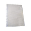 ENVELOPE PVC CRISTAL FLEXÍVEL 215MM X 315MM, FURAÇÃO UNIVERSAL 
