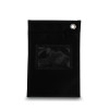 MALOTE VERTICAL EM NYLON 600 PRETO FORMATO PEQUENO (170MM X 250MM)