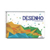 CADERNO CARTOGRAFIA (DESENHO) MILIMETRADO, 60 FLS, ESPIRALADO, CAPA DURA