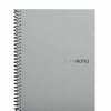 CADERNO UNIVERSITÁRIO SLIM NOTES, 80 FLS, 1 MATÉRIA, ESPIRAL, CAPA DURA
