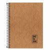 CADERNO UNIVERSITÁRIO DESIGN KRAFT, 80 FLS, 1 MATÉRIA, CAPA FLEXÍVEL SORTIDOS