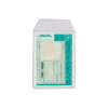 PROTETOR DOCUMENTOS CNH/CPF, 65MM X 90MM, COM ABA, PCT C/10