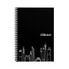 CADERNO COLEGIAL SLIM PREMIUM NOUVELLE CHANSON, 40 FLS, 120 GSM, ESPIRAL, SEM PAUTA, CAPA DURA