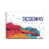 CADERNO CARTOGRAFIA (DESENHO) LISO, 60 FLS, ESPIRALADO, CAPA DURA 