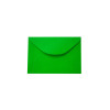 ENVELOPE VISITA COLOR MAIS 80 GSM, EMBALAGEM EM PP 100% RECICLÁVEL, C/100 UNIDADES, VERDE, FORMATO 80MM X 115MM