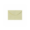 ENVELOPE VISITA 80 GSM, VERGÊ, EMBALAGEM EM PP 100% RECICLÁVEL, C/100 UNIDADES, COR BERILO, FORMATO 80MM X 115MM