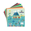 LIVRO DE ATIVIDADES ORIMANIA 3 EM 1, 75 GSM, PCT C/45FL, FORMATO 200 MM X 200 MM, FLS BICOLORES