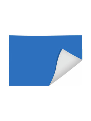 PAPEL ESPELHO AZUL ROYAL 470MM X 660MM