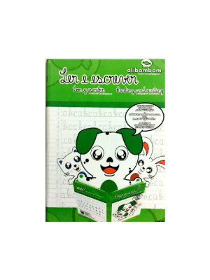 LIVRO ALIBOMBOM VD. PAUTAS NUMERADAS 123 CAPA DURA