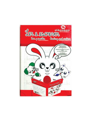 LIVRO ALIBOMBOM VM. PAUTAS NUMERADAS 123X CAPA DURA