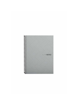 CADERNETA 1/8 80 FL ESPIRAL CAPA DURA SLIM