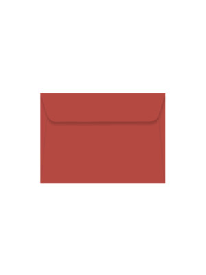 ENVELOPE CARTA COLOR MAIS, 80 GSM, EMBALAGEM EM PP 100% RECICLÁVEL, C/50 UNIDADES, VERMELHO, FORMATO 114MM X 162MM