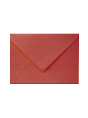 ENVELOPE P/CONVITE TEXTURA CASCA DE OVO, 120GSM, EMBALAGEM EM PP 100% RECICLÁVEL, C/50 UNIDADES, VERMELHO, FORMATO 163MM X 225MM