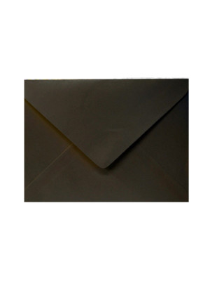ENVELOPE PARA CONVITE 120GSM, EMBALAGEM EM PP 100% RECICLÁVEL, C/50 UNIDADES, PRETO, FORMATO 163MM X 225MM 