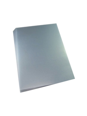 CAPA PARA ENCADERNAÇÃO EM PP FOSCO, 0,25MM ESPESSURA, FORMATO A4, CRISTAL, 100% RECICLÁVEL