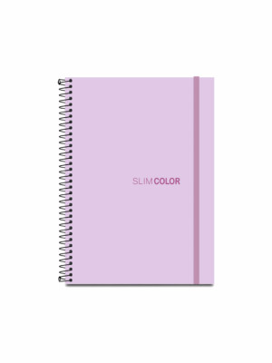 CADERNO COLEGIAL 80FL ESPIRAL CAPA PP LILÁS