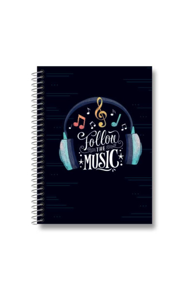 CADERNO 1/4 ESPIRAL 160 FOLHAS SLIM SORTIDO